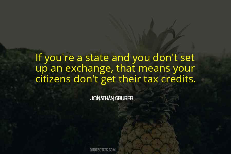 Tax Credits Quotes #1682396