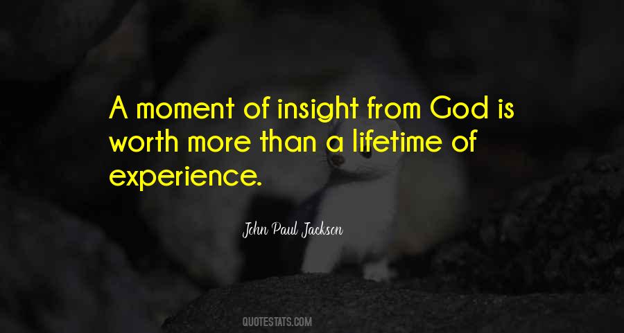 God Experience Quotes #152319