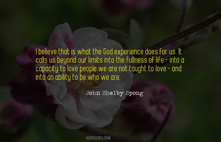 God Experience Quotes #1596299