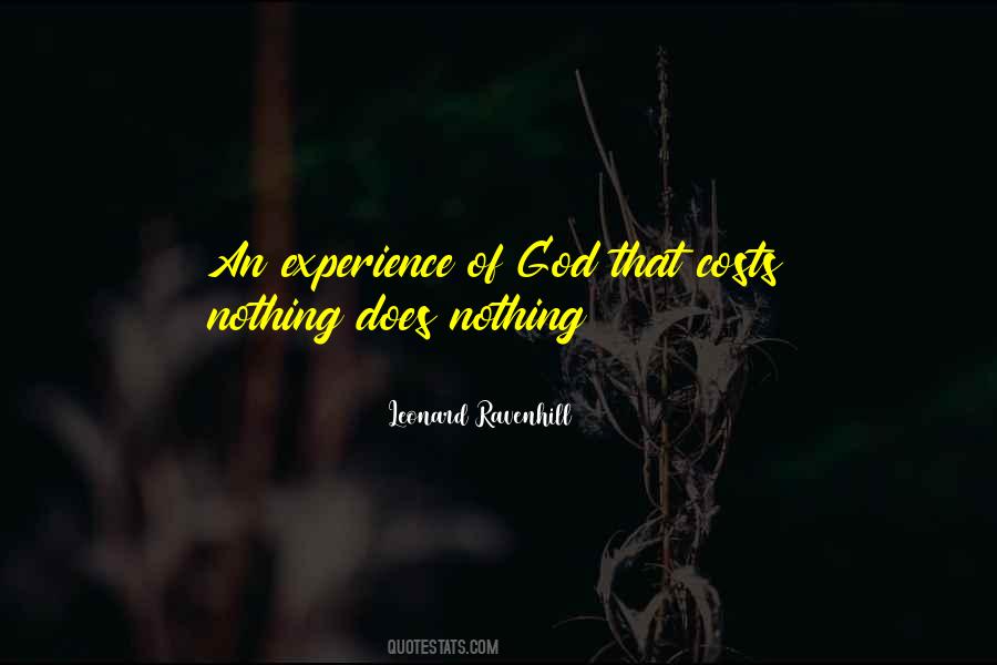 God Experience Quotes #244731