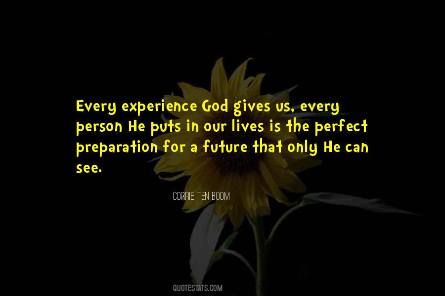 God Experience Quotes #56495