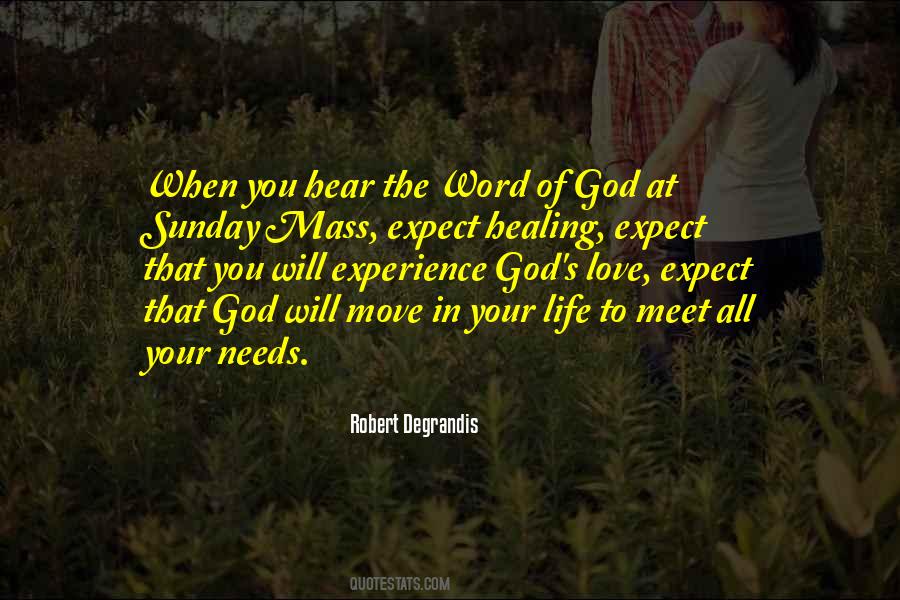 God Experience Quotes #80411