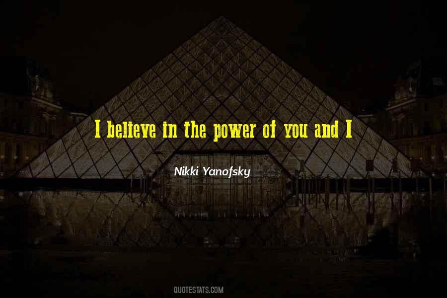 Yanofsky Nikki Quotes #1430092