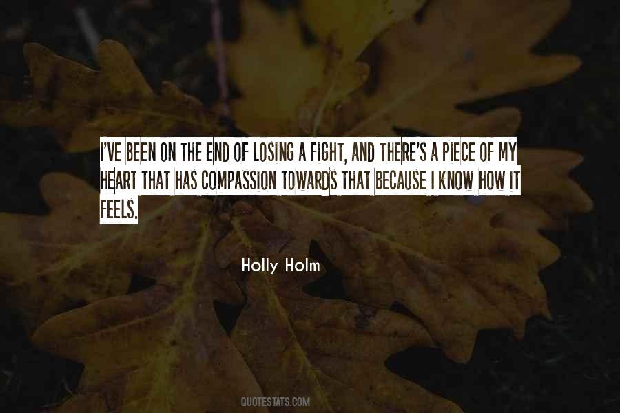 Quotes About Losing The Fight #524407