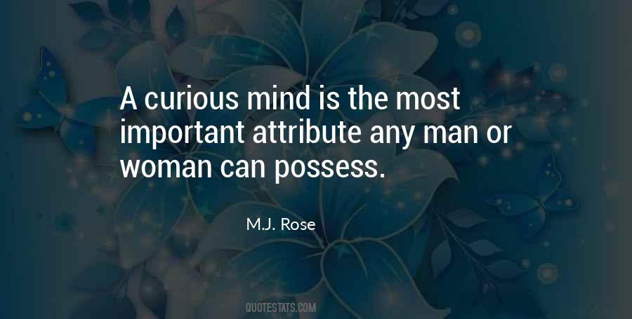 Curious Mind Quotes #852557