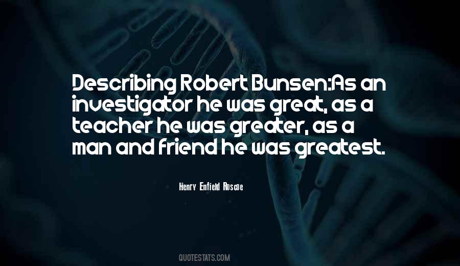 Bunsen Quotes #787140