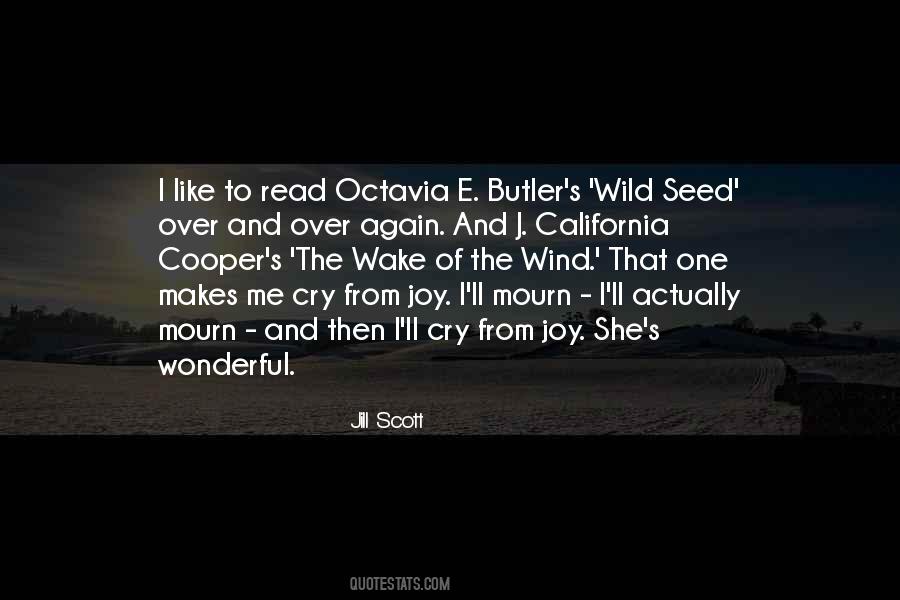 Wild Seed Quotes #1644366