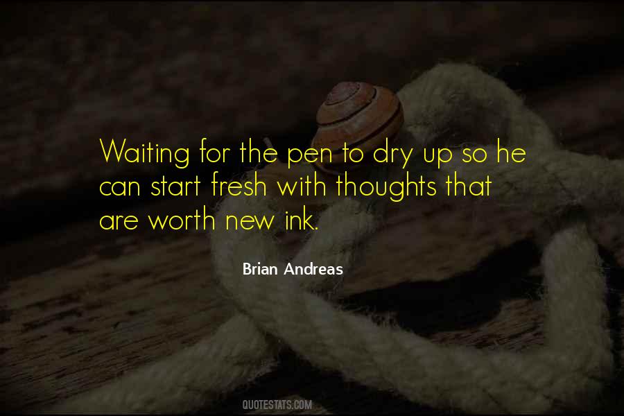Fresh Thoughts Quotes #1231102