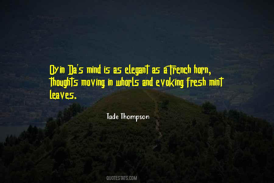 Fresh Thoughts Quotes #1398738