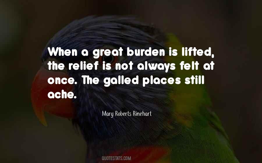 Burden Lifted Quotes #1020865