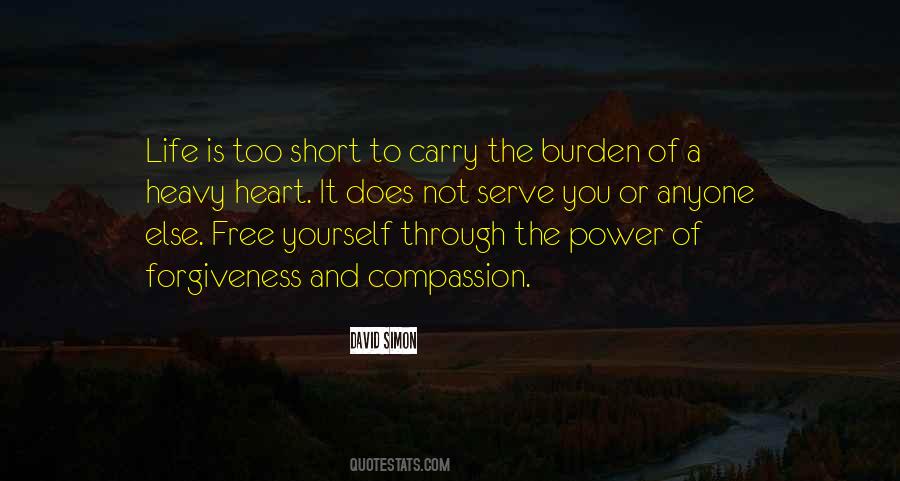 Burden To Carry Quotes #650803
