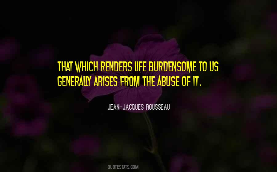 Burdensome Quotes #689274