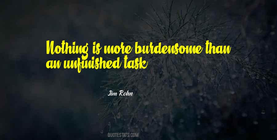 Burdensome Quotes #728154