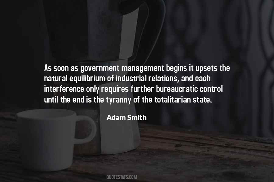 Bureaucratic Management Quotes #1050