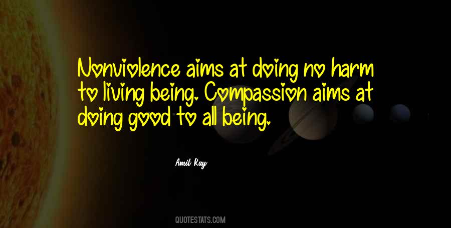 Compassion And Nonviolence Quotes #134794