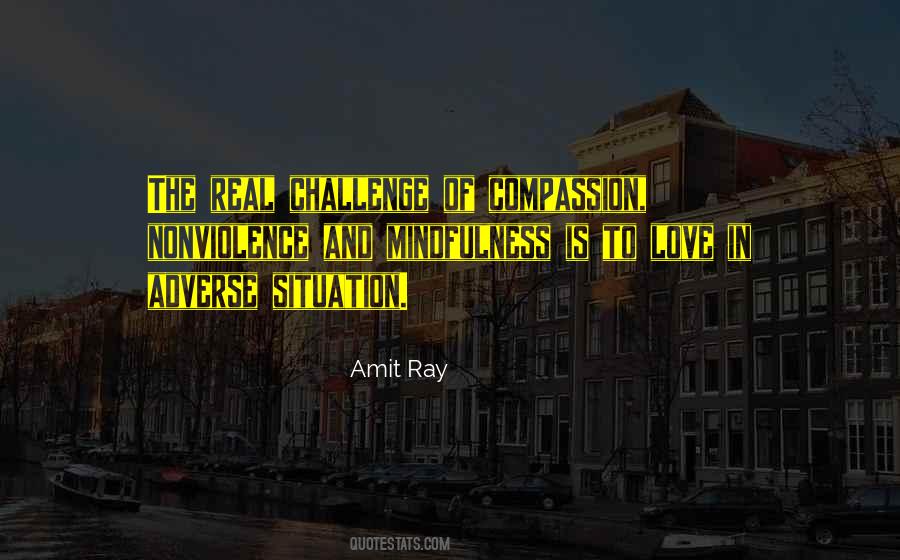 Compassion And Nonviolence Quotes #1652184