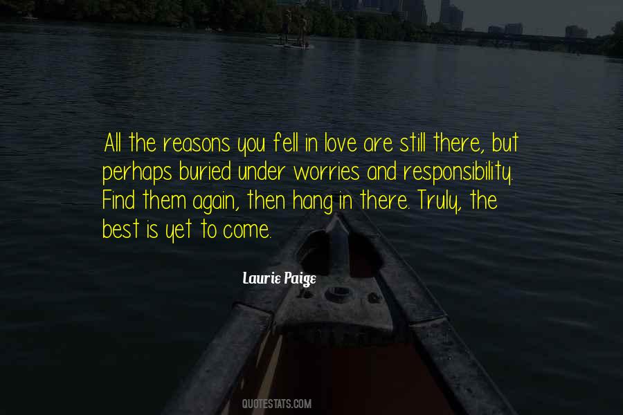 Buried Love Quotes #1133069