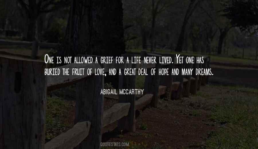 Buried Love Quotes #1149318