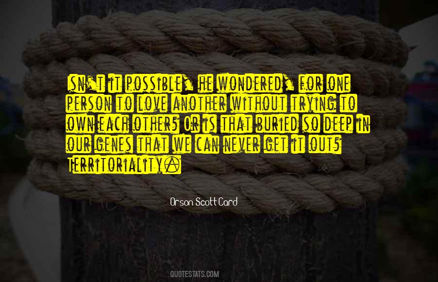 Buried Love Quotes #1255649
