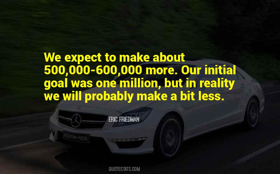 One Million Quotes #560466