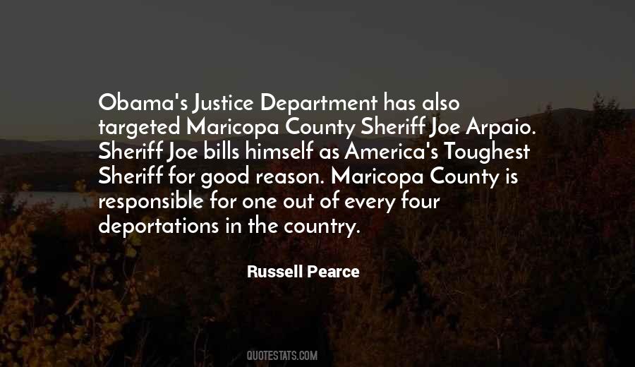 Sheriff Joe Arpaio Quotes #884066