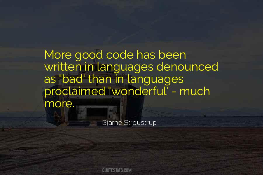 Bjarne Stroustrup C Quotes #1340305