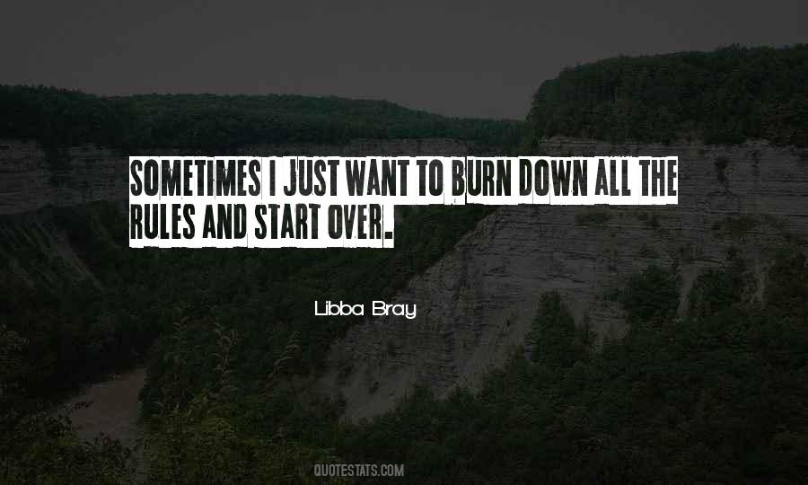 Burn Down Quotes #1807588