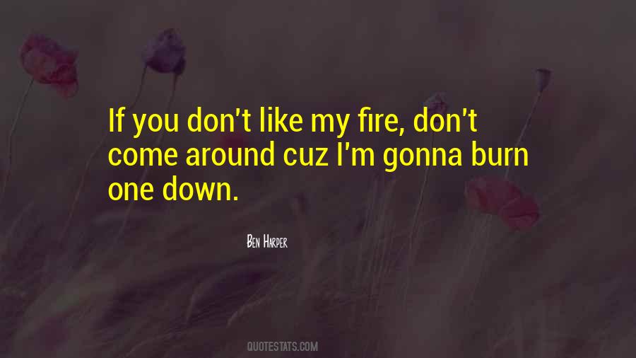 Burn Down Quotes #275473