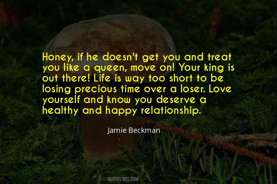 Quotes About Losing Precious Things #849828