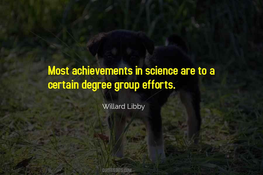 Group Efforts Quotes #117024