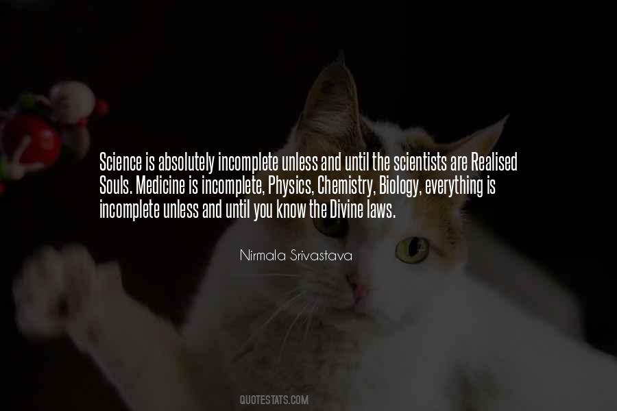 Biology Science Quotes #679794