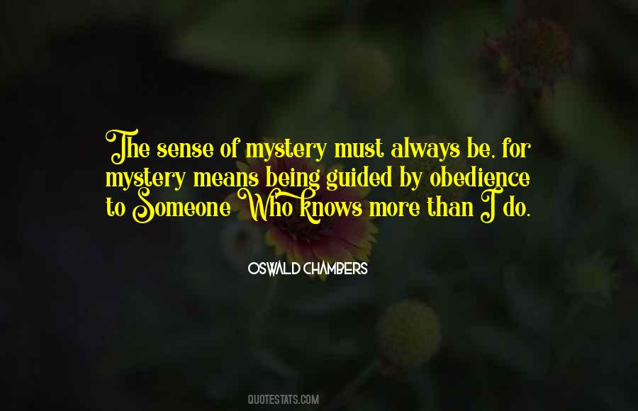 Mystery The Quotes #2071