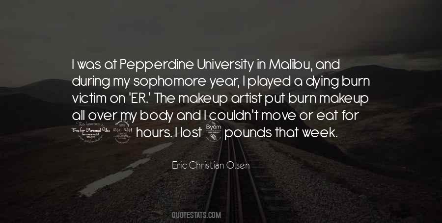 Burn Victim Quotes #1096559