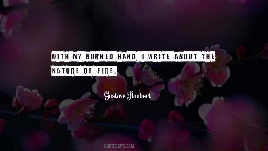 Burned Hand Quotes #1121731