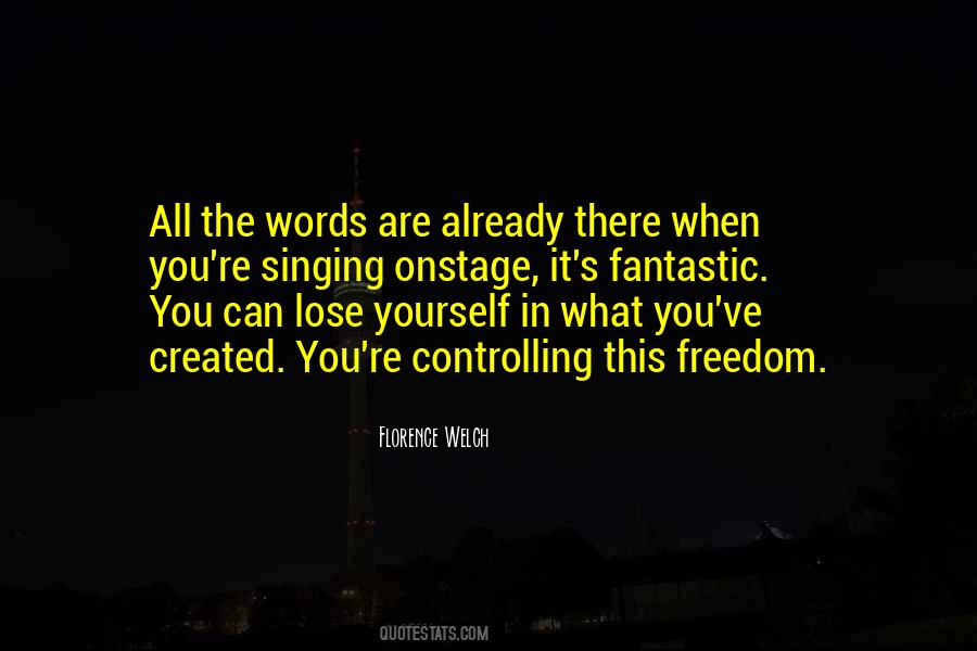 Quotes About Losing Our Freedom #634077