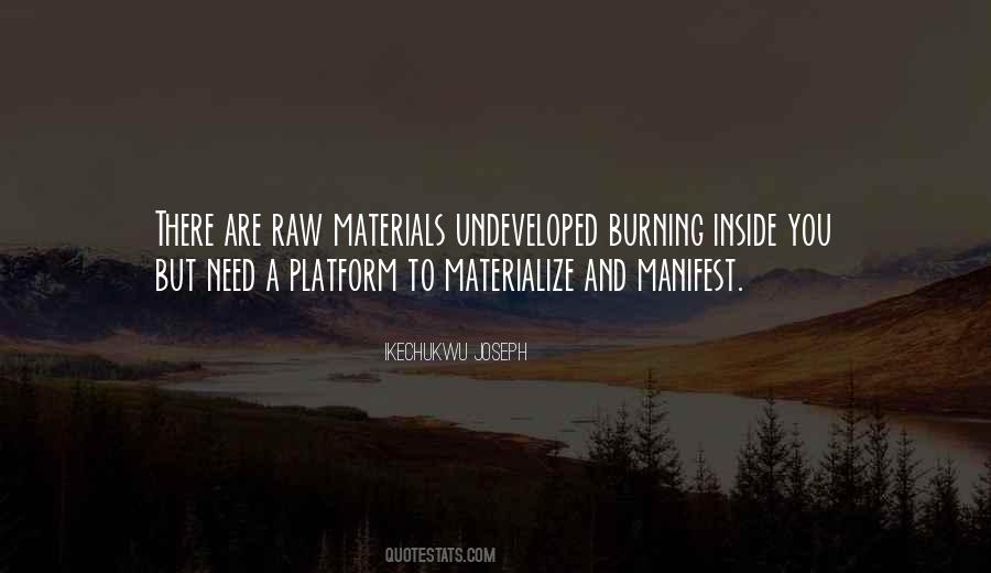 Burning Platform Quotes #221521