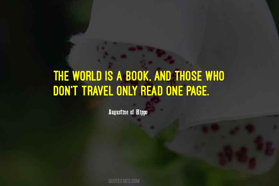 Travel World Quotes #83245