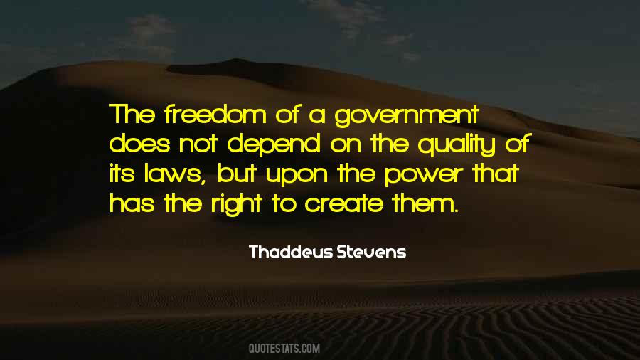 Power Government Quotes #288251