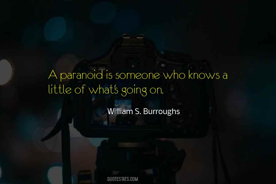 Burroughs Quotes #21822