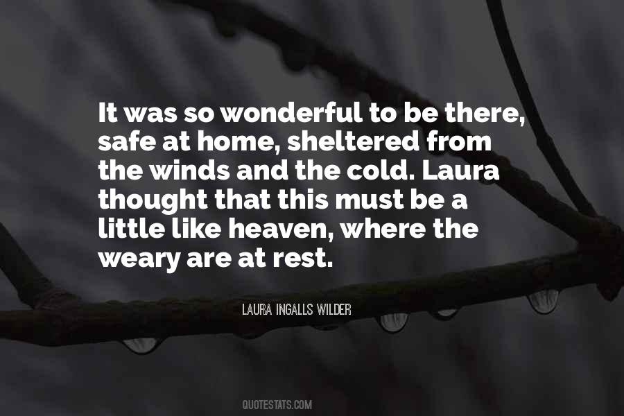 Safe Heaven Quotes #1508445
