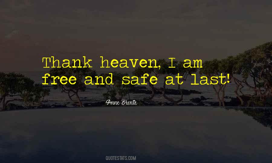 Safe Heaven Quotes #1835262