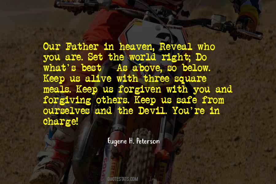 Safe Heaven Quotes #911522