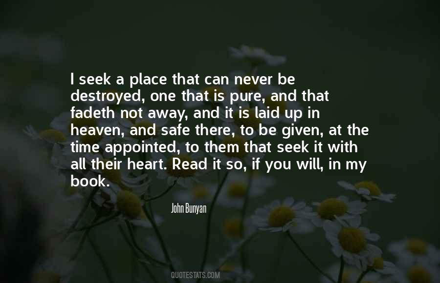 Safe Heaven Quotes #959577