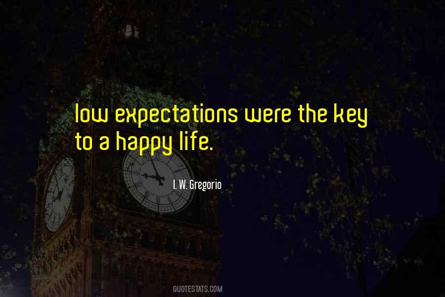 Key To A Happy Life Quotes #1624871
