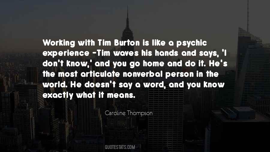 Burton Quotes #589912