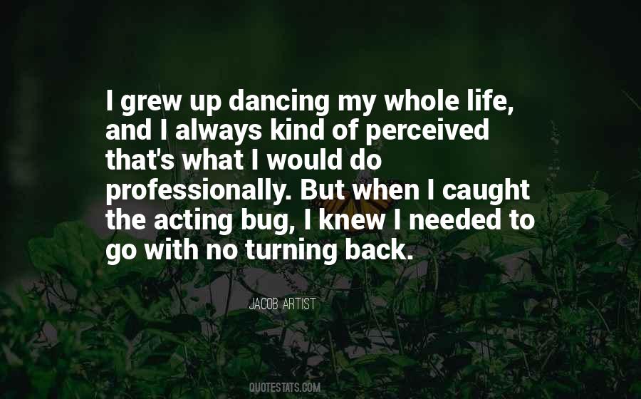 No Turning Back Quotes #1490506