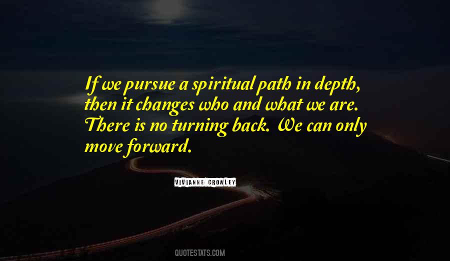 No Turning Back Quotes #293505