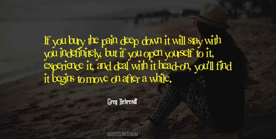 Bury Your Head Quotes #45096