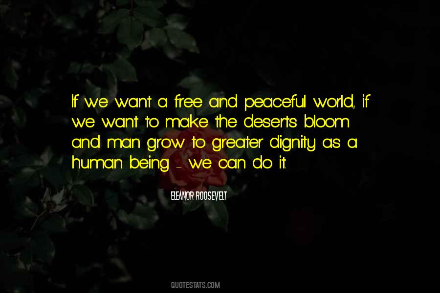 Make This World More Peaceful Quotes #1069236