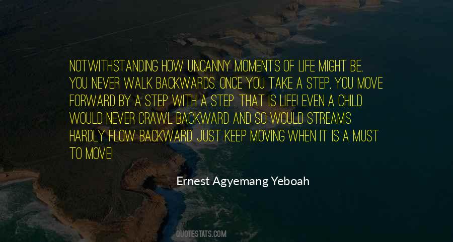 Never Go Backward Quotes #1534599